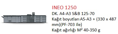 ineo 1250