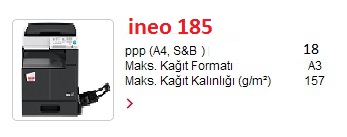 ineo 185